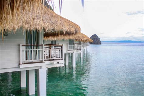 over water bungalows philippines|Overwater bungalows in the Philippines.